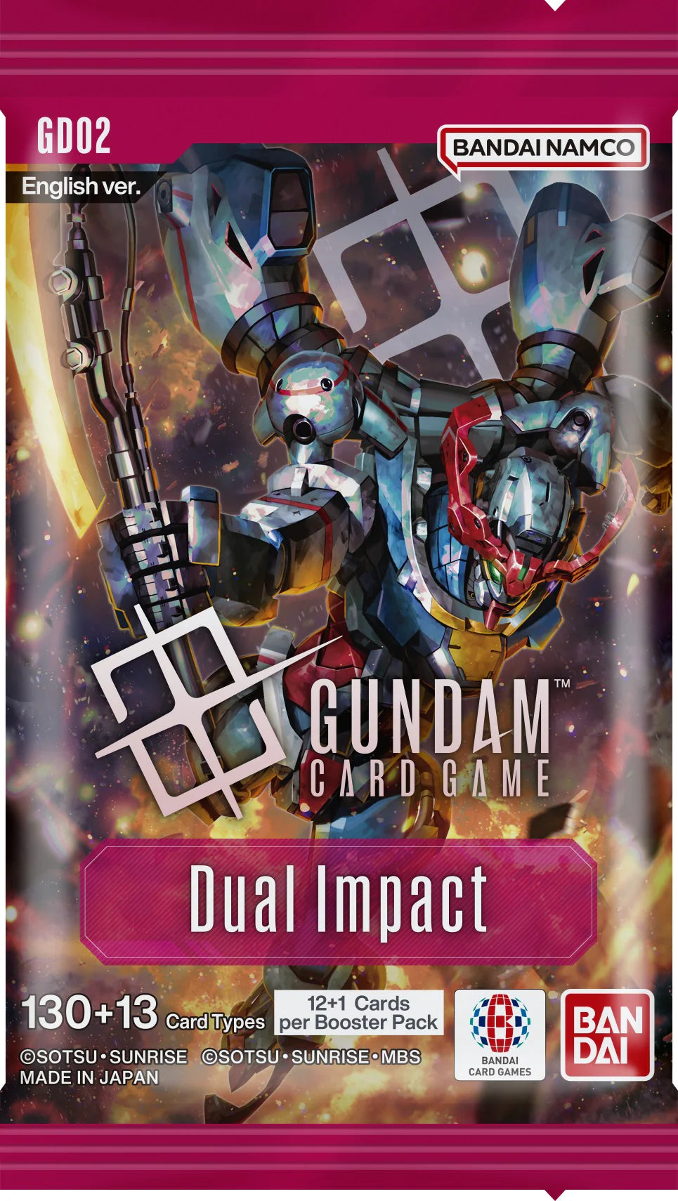 Gundam Card Game - GD-02- Dual Impact Booster Pack