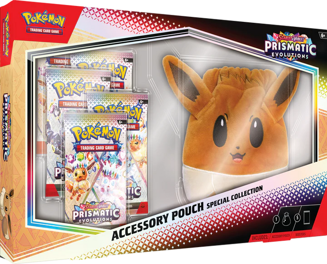 Pokemon - Scarlet and Violet - Prismatic Evolutions - Accessory Pouch Special Collection