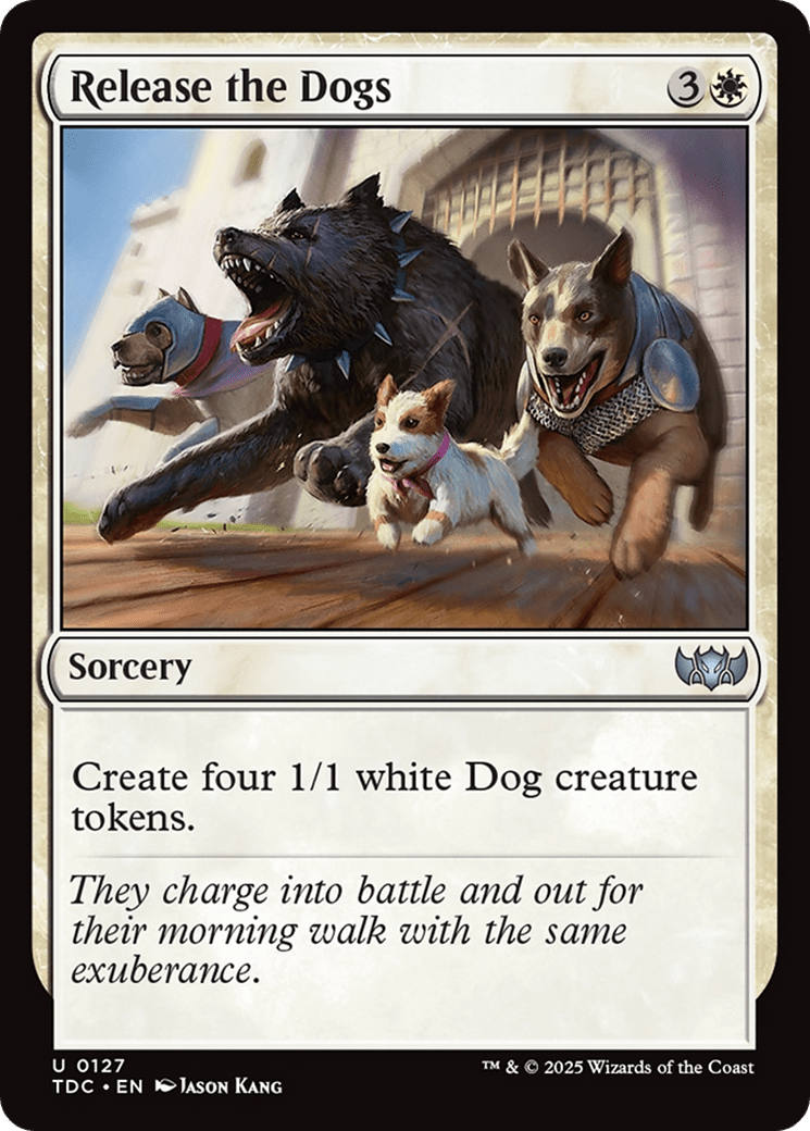 Release the Dogs [Tarkir: Dragonstorm Commander] - Anime Alley