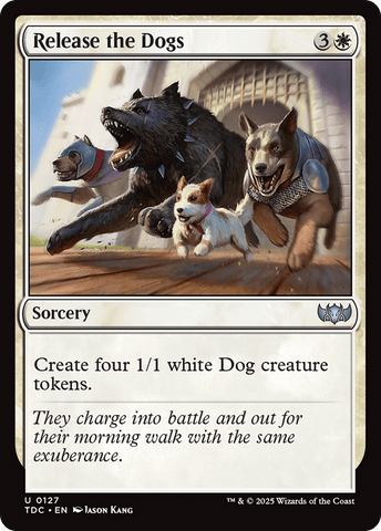 Release the Dogs [Tarkir: Dragonstorm Commander] - Anime Alley