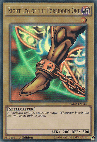 Right Leg of the Forbidden One [YGLD - ENA18] Ultra Rare - Anime Alley