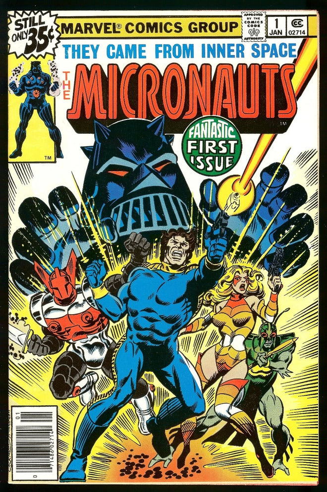 Micronauts #1 1st Series! VF Newstand Variant! FD