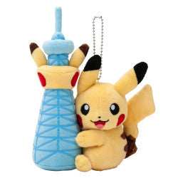 Plush Keychain Pikachu Pokemon Center Skytree Town