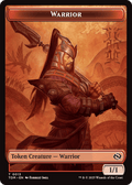 Servo // Warrior Double - Sided Token [Tarkir: Dragonstorm Commander Tokens] - Anime Alley