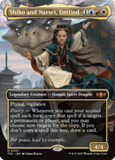 Shiko and Narset, Unified (Borderless) [Tarkir: Dragonstorm Commander] - Anime Alley