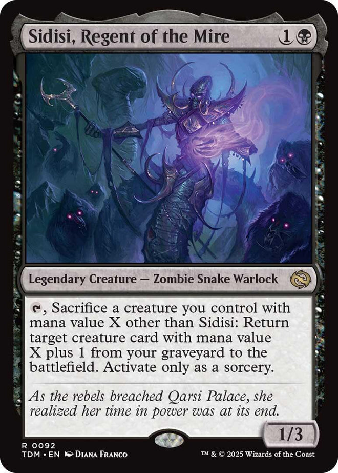 Sidisi, Regent of the Mire [TDM - 92] - Anime Alley