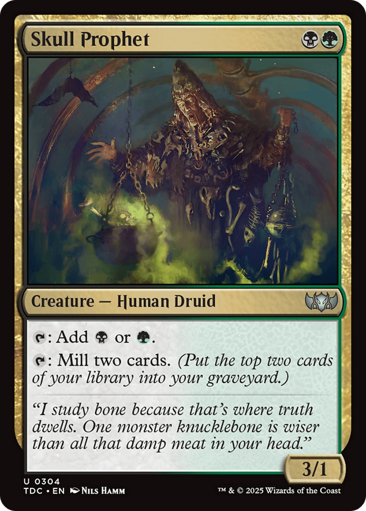 Skull Prophet [Tarkir: Dragonstorm Commander] - Anime Alley