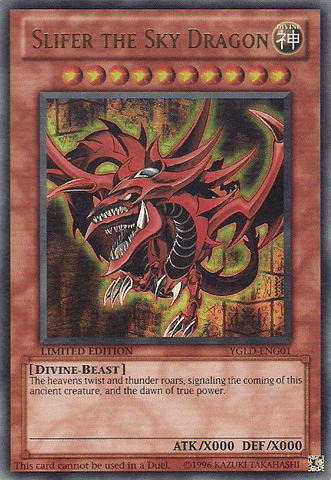 Slifer the Sky Dragon [YGLD - ENG01] Ultra Rare - Anime Alley
