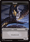 Snake // Myr Double - Sided Token [Tarkir: Dragonstorm Commander Tokens] - Anime Alley