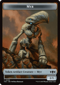 Snake // Myr Double - Sided Token [Tarkir: Dragonstorm Commander Tokens] - Anime Alley