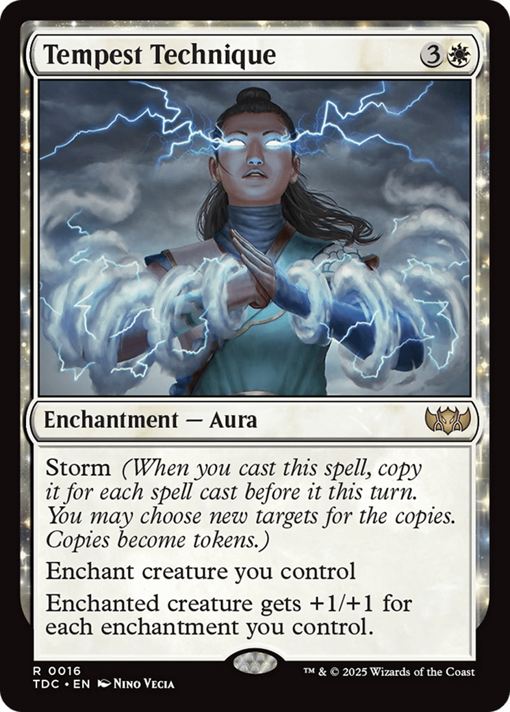Tempest Technique [Tarkir: Dragonstorm Commander] - Anime Alley