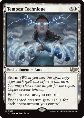 Tempest Technique [Tarkir: Dragonstorm Commander] - Anime Alley
