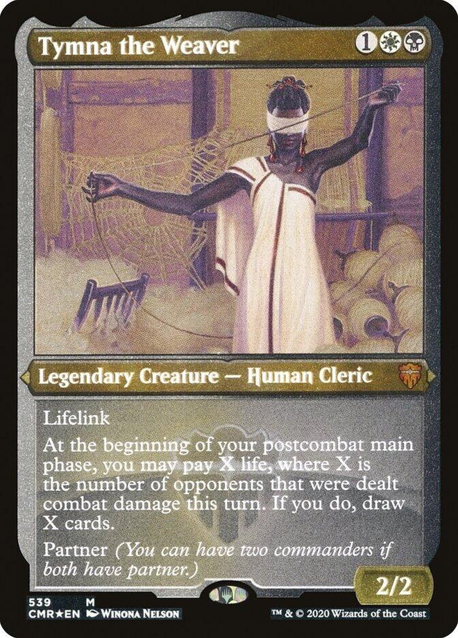 Tymna the Weaver (Foil Etched) [CMR - 539] - Anime Alley