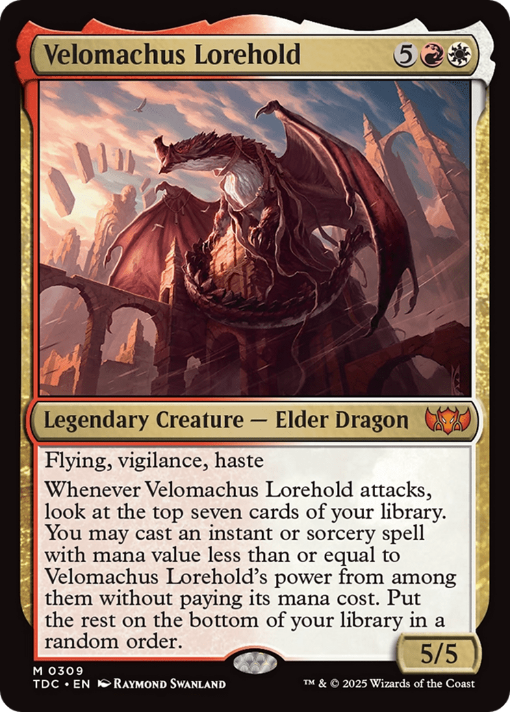 Velomachus Lorehold [Tarkir: Dragonstorm Commander] - Anime Alley