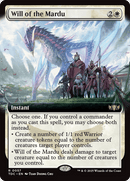 Will of the Mardu (Extended Art) [Tarkir: Dragonstorm Commander] - Anime Alley