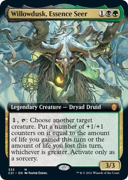Willowdusk, Essence Seer (Extended Art) [C21 - 333] - Anime Alley