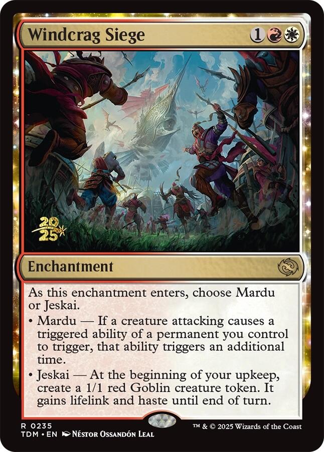 Windcrag Siege [Tarkir: Dragonstorm Prerelease Promos] - Anime Alley
