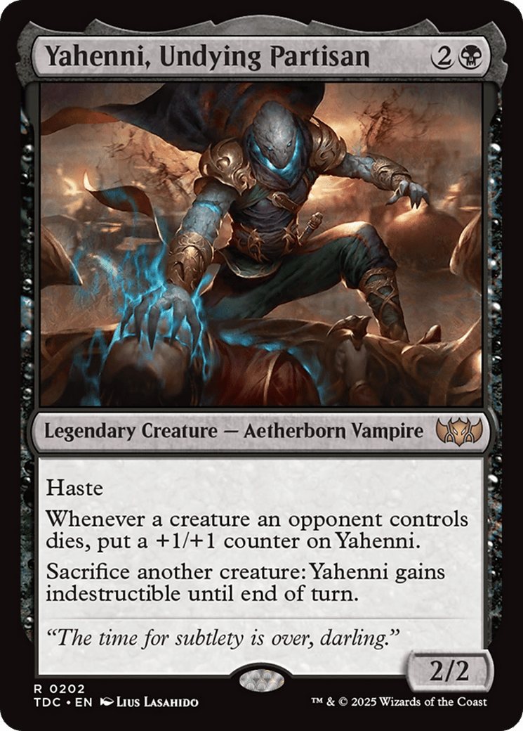 Yahenni, Undying Partisan [Tarkir: Dragonstorm Commander] - Anime Alley