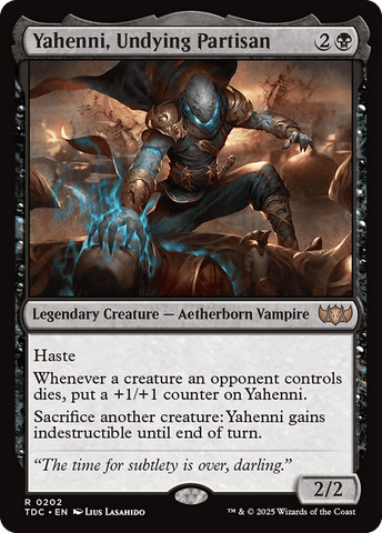 Yahenni, Undying Partisan [Tarkir: Dragonstorm Commander] - Anime Alley