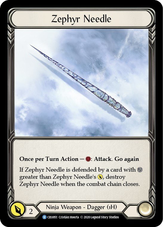 Zephyr Needle [CRU - 051] - Anime Alley
