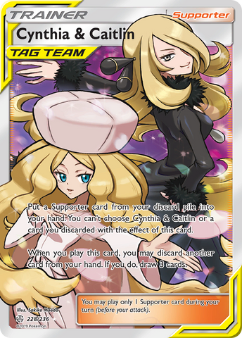 Cynthia & Caitlin (228/236) [Sun & Moon: Cosmic Eclipse]