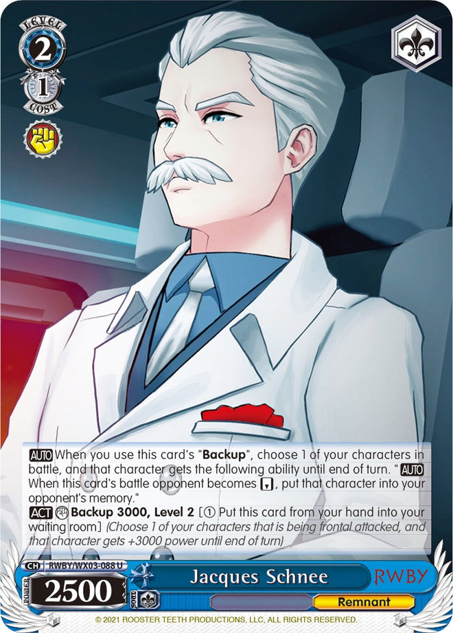 Jacques Schnee (RWBY/WX03-088 U) [RWBY]