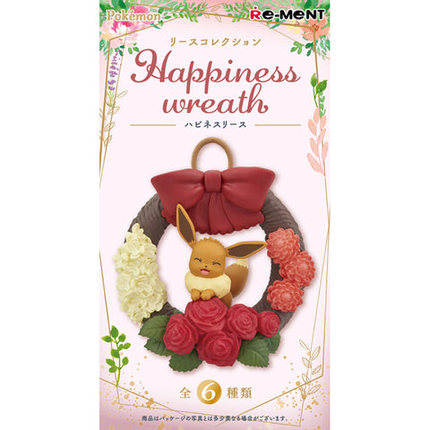 Re-ment Pokemon Wreath Collection Happiness Wreath Figure