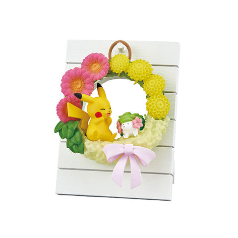Re-ment Pokemon Wreath Collection Happiness Wreath Figure
