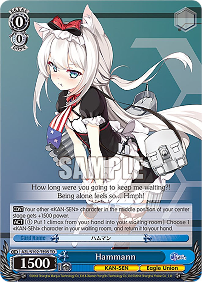 Hammann (AZL/S102-TE05 TD) [Azur Lane]