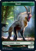 Beast // Saproling Double-Sided Token [Double Masters Tokens]