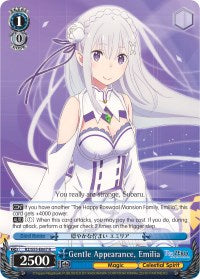 Gentle Appearance, Emilia (RZ/S55-E067 R) [Re:ZERO Vol.2]