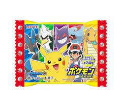 Pokemon Chocolate Wafer with Collectable Stickers