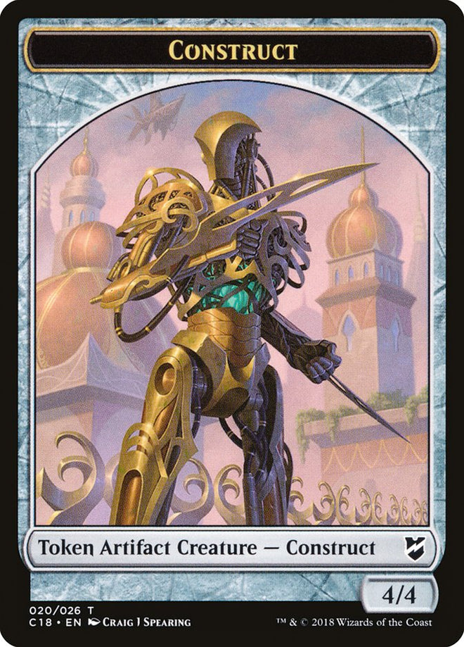 Construct Token (020/026) [Commander 2018 Tokens]