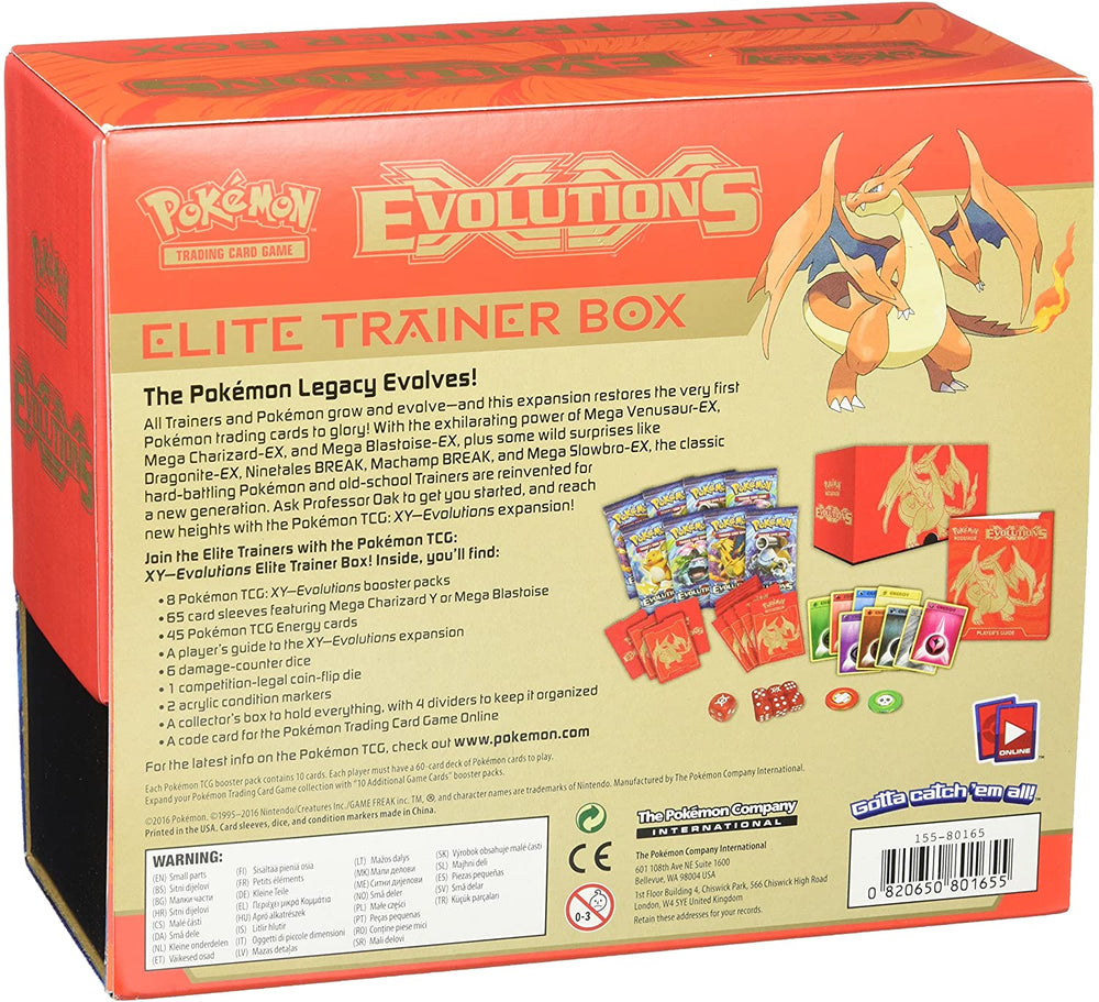 Pokemon XY Evolutions Elite Trainer Box 2024 Mega Blastoise