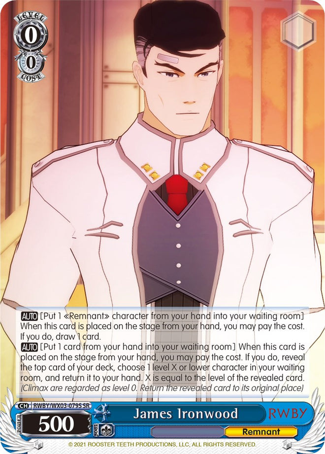 James Ironwood (RWBY/WX03-079S SR) [RWBY]