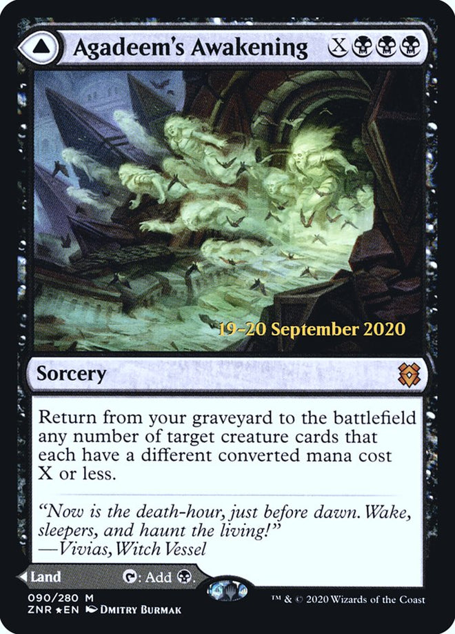Agadeem's Awakening (PRE-90S) - Zendikar Rising Promos Foil