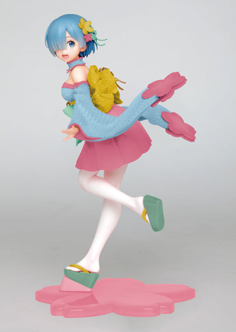 Rem Precious Figure Sakura Ver. Renewal Edition Re: Zero Starting Life in Another World
