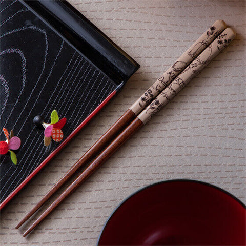 Kiki's Delivery Service Wood Chopsticks 21cm Brown Studio Ghibli Japan 2023