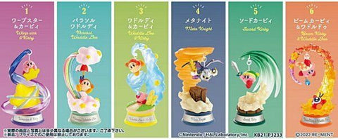 Kirby's Dream Land Swing Kirby Miniature Figure Complete Box Set of 6