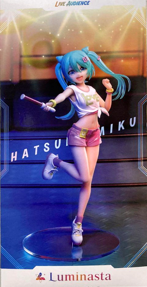 Hatsune Miku Figure Lumina Star Live Audience Ver Sega New Authentic