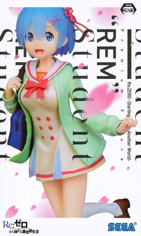 Re:Zero Starting Life in Another World Rem Student outfit PM figure Sega